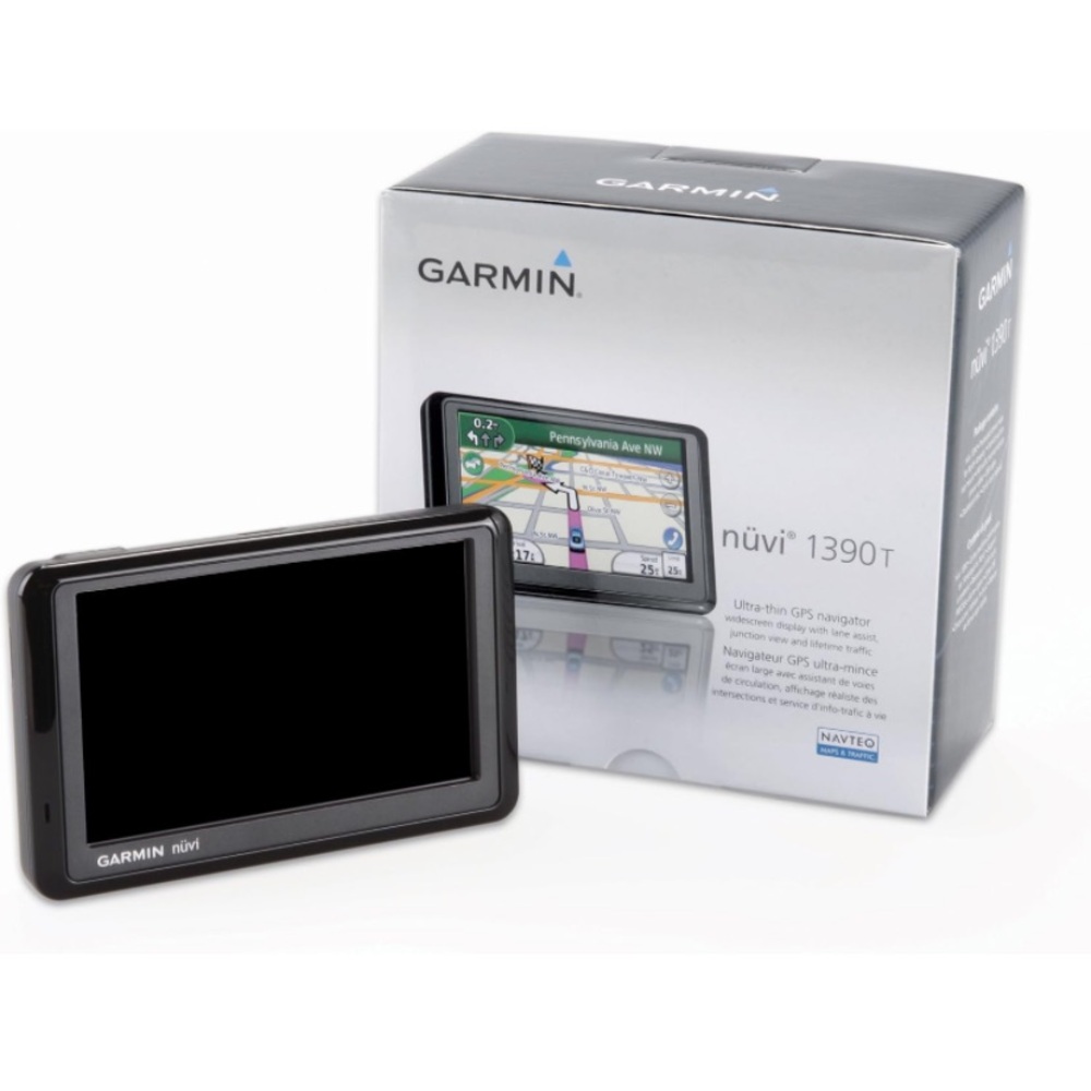 Garmin nüvi 1390LMT Bluetooth GPS Navigator with Lifetime Map & Traffic Updates